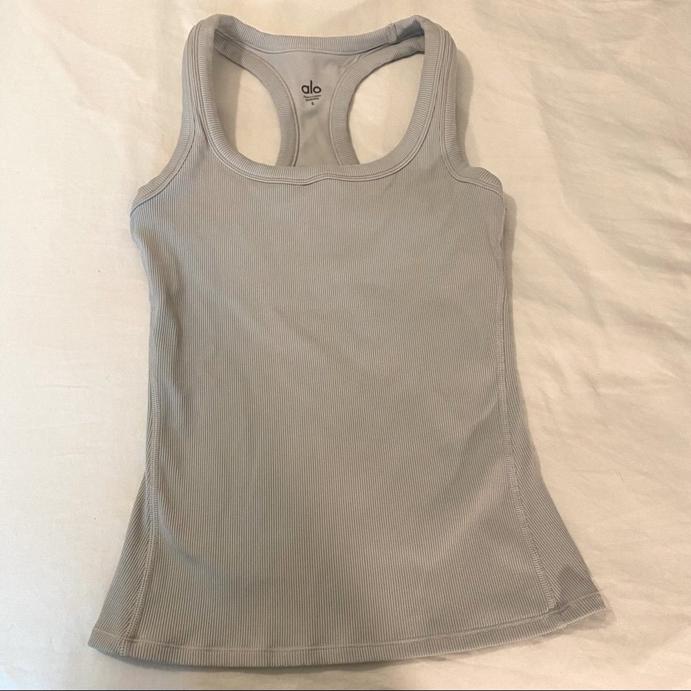NWOT Alo Yoga Ribbed Stretch Tank